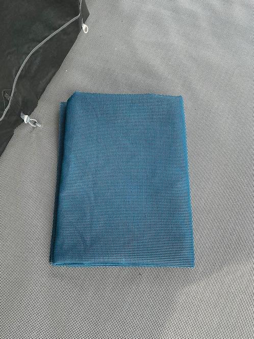 Nieuw caravan/camper tapijt 2.10 x 1.55 mtr donkerblauw, Caravans en Kamperen, Kampeeraccessoires, Nieuw, Ophalen of Verzenden