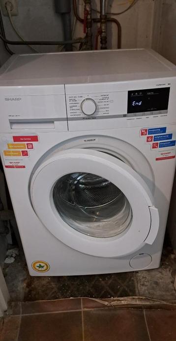 Sharp wasmachine, Allergy smart, Rapid wash 8kg  A+++ beschikbaar voor biedingen