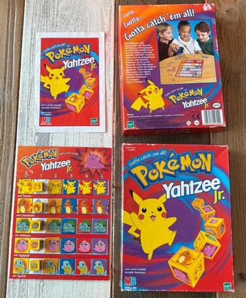 Complete ser Pokémon Yahtzee Jr. beschikbaar voor biedingen