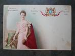 Ansichtkaart Koningin Wilhelmina Koningshuis Royal 1898, Verzamelen, Ophalen of Verzenden, Zo goed als nieuw, Nederland, Kaart, Foto of Prent