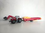 Siku 1996 MF met voorlader en  transportband schaal 1:50, Ophalen, Zo goed als nieuw, Hijskraan, Tractor of Landbouw, SIKU