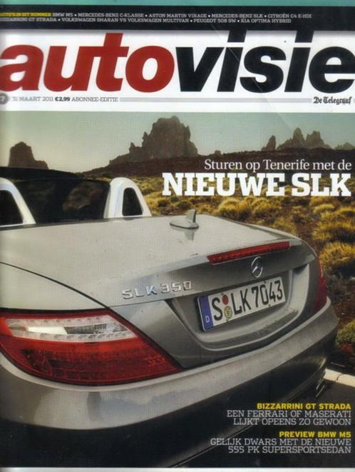 Autovisie 7 2011 : Mercedes Benz SLK - BMW M5 - Saab Sonett, Boeken, Auto's | Folders en Tijdschriften, Gelezen, Algemeen, Ophalen of Verzenden