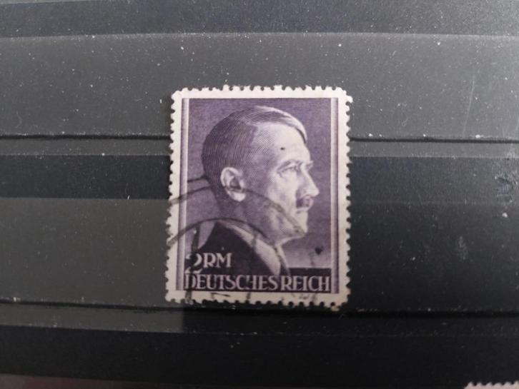 Reich Michel 800 type A, Adolf Hitler 2 Mark gestempeld, Postzegels en Munten, Postzegels | Europa | Duitsland, Overige periodes