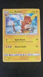 Alolan Raichu (TK10 A30) Pokémon kaart, Ophalen of Verzenden, Gebruikt, Losse kaart
