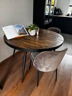 Woood - eetkamertafel Vic - Als nieuw!, Ophalen, 100 tot 150 cm, Zo goed als nieuw, Vier personen