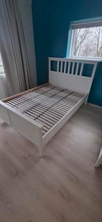 Ikea Hemnes Bed, Ophalen, Wit, Tweepersoons, 140 cm