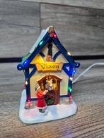 Lemax santa's wonderland stal vixen verlicht kerstdorp, Diversen, Kerst, Ophalen of Verzenden, Zo goed als nieuw