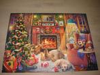 Puzzel Ravensburger Kerst CHRISTMAS EVE 1500 st., Ophalen of Verzenden, 500 t/m 1500 stukjes, Zo goed als nieuw, Legpuzzel
