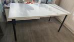 IKEA wit tafel, Huis en Inrichting, Tafels | Eettafels, Ophalen, Gebruikt, 100 tot 150 cm, 50 tot 100 cm