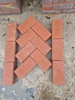 Betonklinker 8cm terracotta rood fijn structuur, Ophalen, Nieuw, Beton, Klinkers