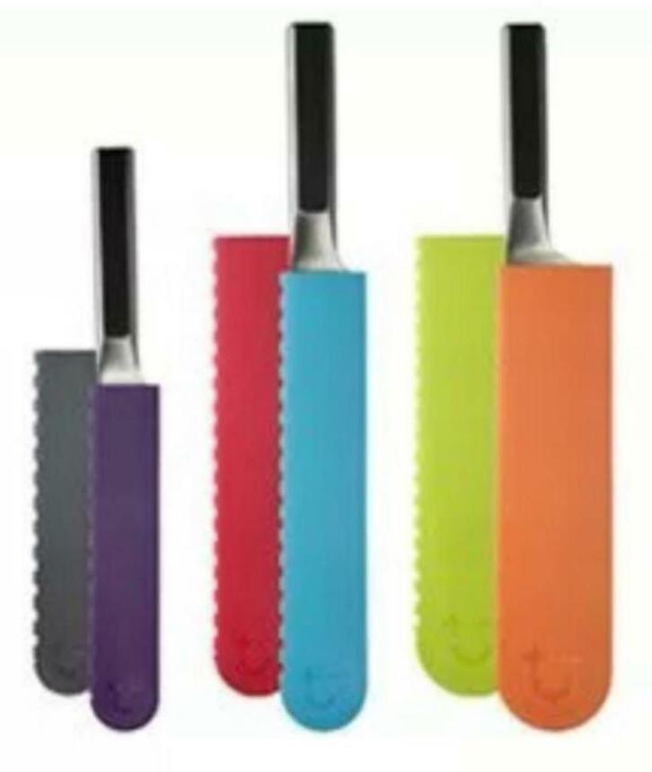 Laatste Bisbell koksmessenbeschermers S, M, L voor 6 messen, Huis en Inrichting, Keuken | Keukenbenodigdheden, Nieuw, Ophalen of Verzenden