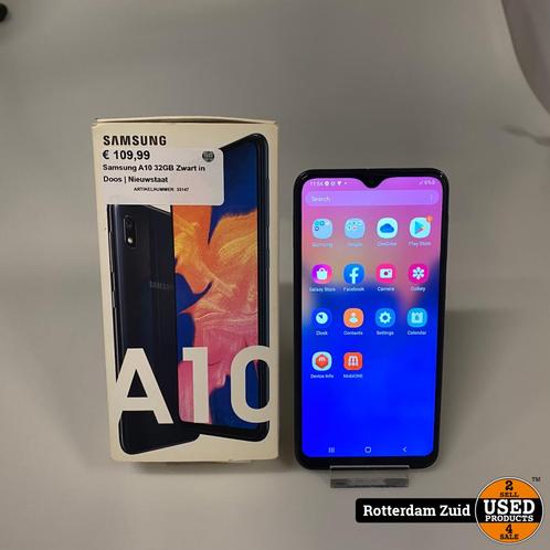 Samsung A10 32GB Zwart in Doos | Nieuwstaat, Telecommunicatie, Mobiele telefoons | Samsung, Zo goed als nieuw