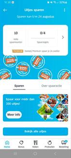 AH Albert Heijn Uitjes zegels (10 volle spaarkaarten), Drie personen of meer, Kortingsbon, Overige typen