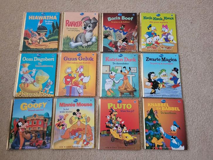 Disney Gouden Boekjes Collectie 12 stuks, Boeken, Kinderboeken | Jeugd | onder 10 jaar, Zo goed als nieuw, Sprookjes, Ophalen of Verzenden