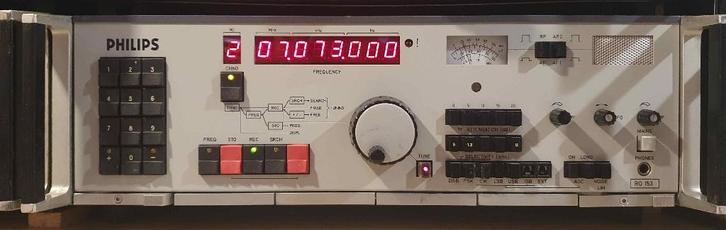 Philips processorgestuurde HF ontvanger type RO153, Telecommunicatie, Zenders en Ontvangers, Gebruikt, Ontvanger, Ophalen