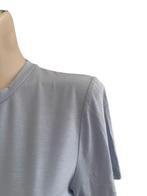 Samsoe Samsoe shirt S, Blauw, Ophalen of Verzenden, Zo goed als nieuw, Korte mouw