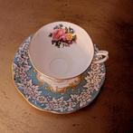 Royal Albert porseleinen baby blauwe kop en schotel 35752, Antiek en Kunst, Antiek | Servies los, Ophalen of Verzenden