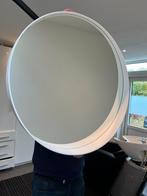 Ikea ronde witte spiegel, Ophalen, Minder dan 50 cm, Rond, Zo goed als nieuw