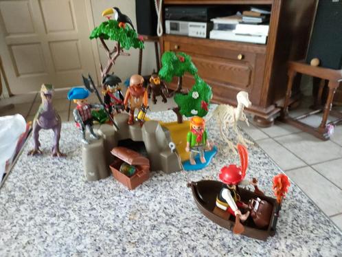 Piraten ️ eiland, Kinderen en Baby's, Speelgoed | Playmobil, Zo goed als nieuw, Ophalen of Verzenden
