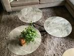 DMO GCT keramische design salontafel, Huis en Inrichting, Tafels | Salontafels, Ophalen, Rond, 50 tot 100 cm, Zo goed als nieuw
