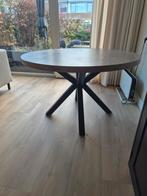 ronde tafel eiken, Huis en Inrichting, Tafels | Eettafels, Ophalen, Gebruikt, Rond, 100 tot 150 cm