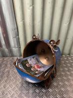 Industriële lektuurbak  - houtbak - metal art, Bl, Ophalen of Verzenden, Zo goed als nieuw, Bl