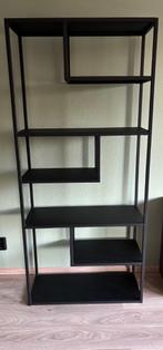 Zwarte stelling kast, Huis en Inrichting, Kasten | Stellingkasten, Ophalen, Gebruikt