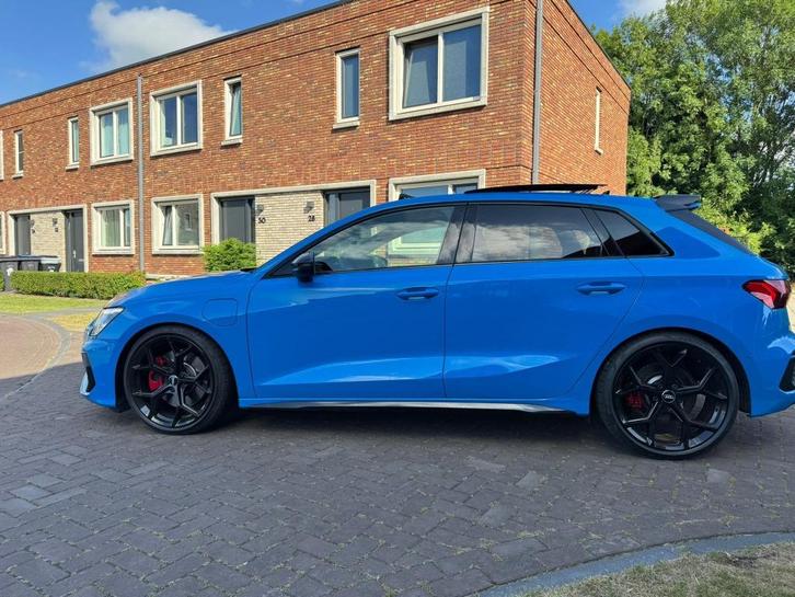 Audi A3 45 Tfsi e 245pk S-tronic 2021 Turbo Blauw 49.000km, Auto's, Audi, Particulier, A3, 360° camera, ABS, Achteruitrijcamera