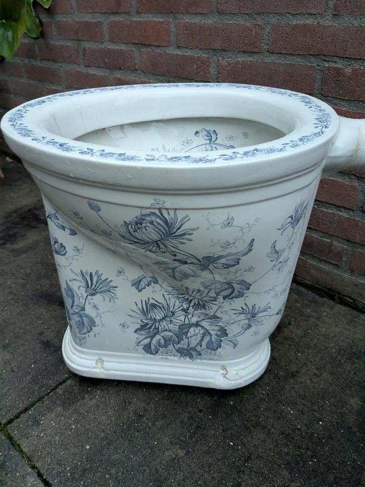 Antieke WC  Toillet, Antiek en Kunst, Antiek | Overige Antiek, Ophalen