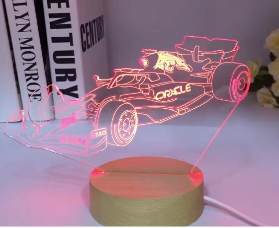 Formule 1 lamp - Red bull racing, Verzamelen, Automerken, Motoren en Formule 1, Zo goed als nieuw, Formule 1, Ophalen of Verzenden