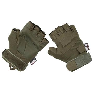 MFH - Tactical Handschoenen - Vingerloos - Leger Groen