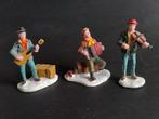 Lemax kerst figuren d009 kerstdorp kersthuisjes muzikanten, Diversen, Kerst, Verzenden