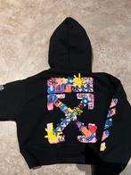 Off-White sweater met capuchon maat 116 origineel zgan, Kinderen en Baby's, Kinderkleding | Maat 116, Off-White, Meisje, Trui of Vest
