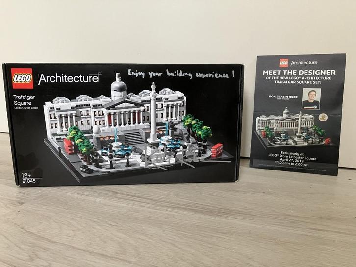 LEGO 21045 Trafalgar Square – Nieuw gesigneerd door designer, Kinderen en Baby's, Speelgoed | Duplo en Lego, Nieuw, Lego, Complete set