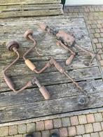 Oude handboren set, Ophalen