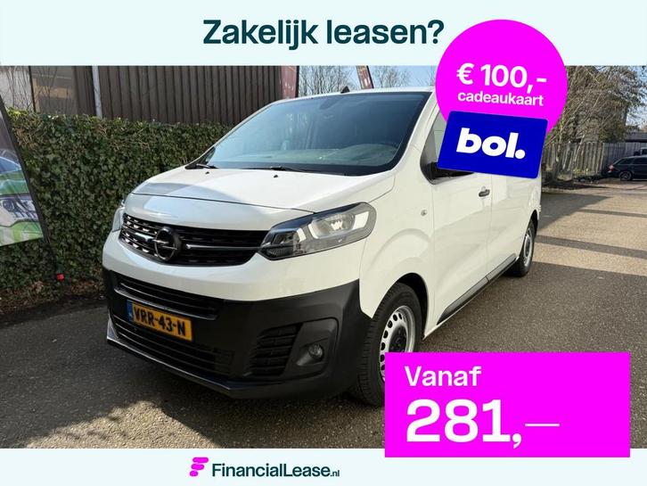 Opel Vivaro, Auto's, Opel, Bedrijf, Lease, Financial lease, Vivaro, ABS, Airbags, Airconditioning, Alarm, Bluetooth, Boordcomputer