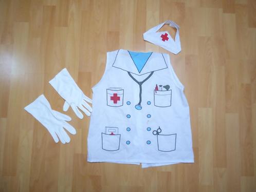 Verkleedkleding zuster/verpleegster voor kleuterleeftijd, Kinderen en Baby's, Carnavalskleding en Verkleedspullen, Zo goed als nieuw
