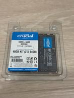 Crucial 48GB (2x24GB) DDR5 5600MHz SODIMM Laptop Geheugen, Computers en Software, 32 GB, Nieuw, Ophalen of Verzenden, DDR5