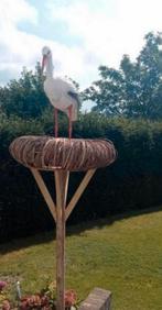 Te huur, ooievaar, nest, met naambord, Kinderen en Baby's, Kraamcadeaus en Geboorteborden, Ophalen, Nieuw