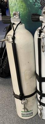 Aluminium 7L Duikfles met Stagekit - Gekeurd, Watersport en Boten, Duiken, Ophalen, Gebruikt, Duikfles