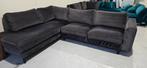 Goosens Hoekbank Velvet - Professioneel Gereinigd, Huis en Inrichting, Banken | Bankstellen, Ophalen