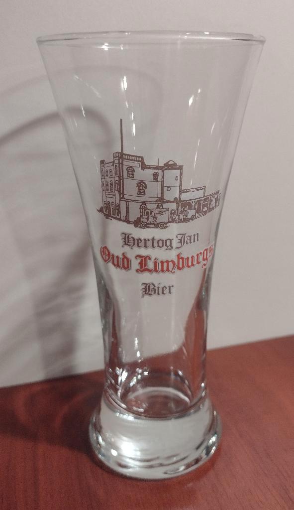 Hertog Jan Oud Limburgs Tulpglas 18cl. (N), Verzamelen, Biermerken, Gebruikt, Glas of Glazen, Hertog Jan, Ophalen of Verzenden