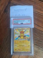 Pikachu Mega Tokyo's 098 xy promo japans psa9, Ophalen of Verzenden, Zo goed als nieuw, Losse kaart