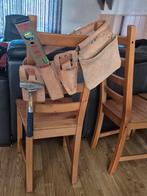 Steigerbouw Gereedschap Set - Riem, Waterpas, Hamer, Doe-het-zelf en Verbouw, Gereedschap | Handgereedschap, Ophalen of Verzenden
