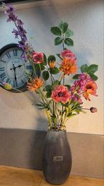 Mooi zgn boeket met luxe Silk-ka zijden kunstbloemen, Huis en Inrichting, Woonaccessoires | Kunstplanten en Kunstbloemen, Ophalen of Verzenden