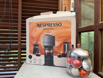 Nespresso Vertuo Next + Capsules beschikbaar voor biedingen