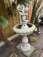 Mooie tuin fontein met engeltje, Tuin en Terras, Waterpartijen en Fonteinen, Ophalen, Gebruikt, Beton, Fontein