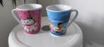 Peanuts 2015 beker 2x bekers 2x Snoopy, Gebruikt, Keramiek, Ophalen of Verzenden, Overige stijlen
