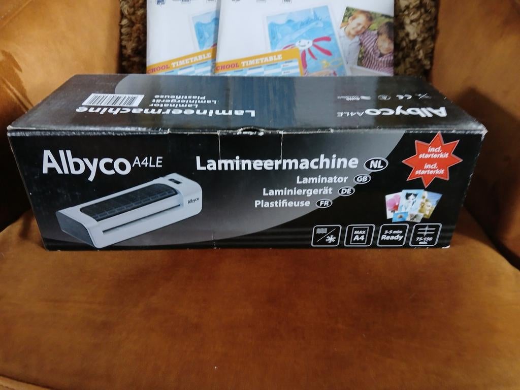 Lamineermachine, Ophalen of Verzenden