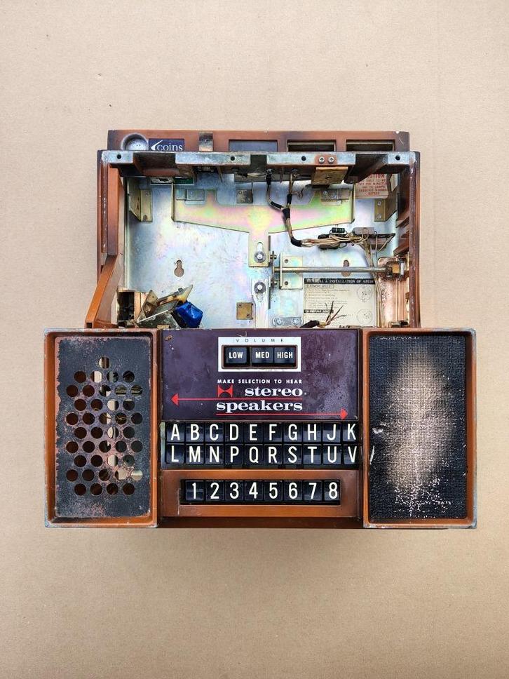 Wallbox / Parts Seeburg SC2 (1964) jukebox, Verzamelen, Automaten | Jukeboxen, Gebruikt, Seeburg, 1950 tot 1960, Verzenden